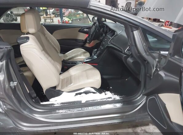 W04WH3N54JG067549 2018 BUICK CASCADA Gray წინა სალონის ხედი