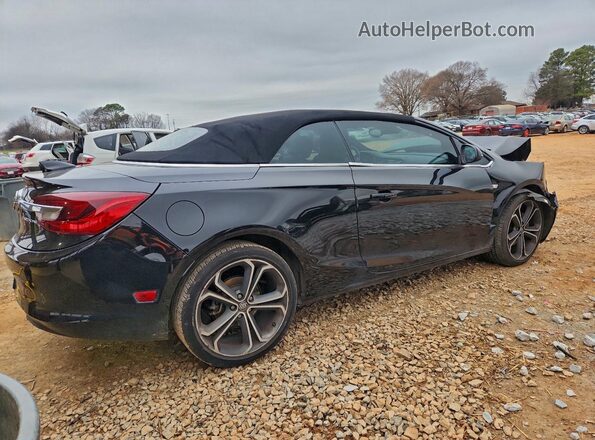 W04WH3N58HG021460 2017 BUICK CASCADA Черный Задняя правая четверть