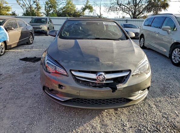 W04WH3N58HG059125 2017 BUICK CASCADA Gray Դիմացի տեսք