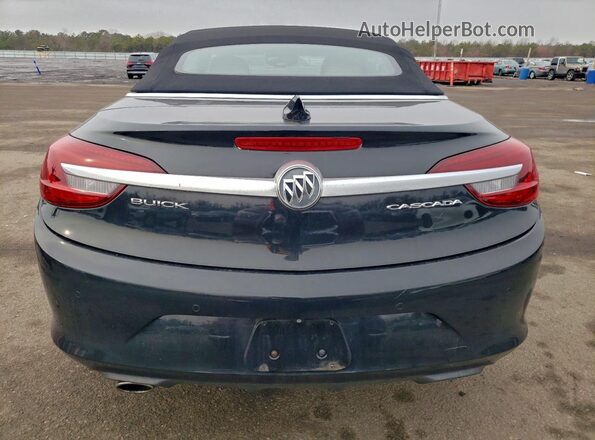 W04WT3N5XGG037866 2016 BUICK CASCADA Black უკანა ხედი