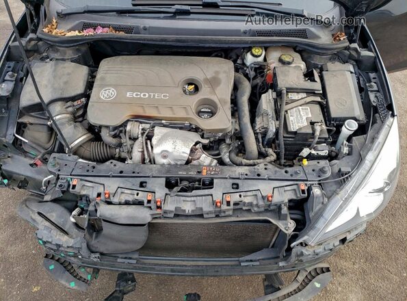 W04WT3N5XGG037866 2016 BUICK CASCADA Black უკანა სალონის ხედი