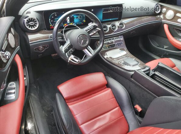 W1K1J5JB6NF174955 2022 MERCEDES-BENZ E Black Widok deski rozdzielczej