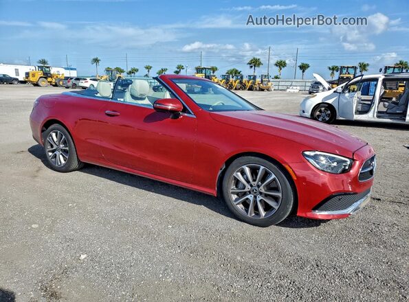 W1K1K5JB4MF158930 2021 MERCEDES-BENZ E Red Передня права чверть