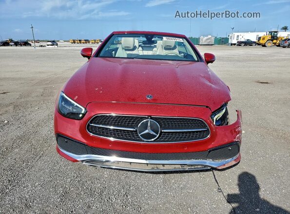 W1K1K5JB4MF158930 2021 MERCEDES-BENZ E Red Вид спереду