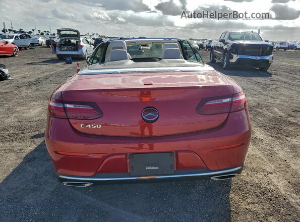 W1K1K5JB4MF158930 2021 MERCEDES-BENZ E Red Вид ззаду