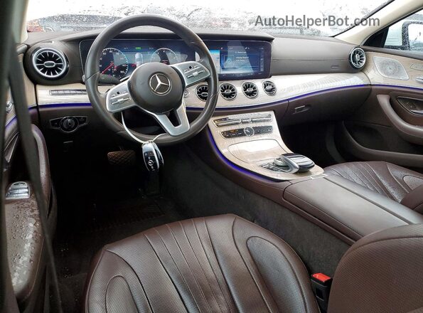 W1K2J5JB6LA055768 2020 MERCEDES-BENZ CLS-CLASS White Առջևի վահանակի տեսք