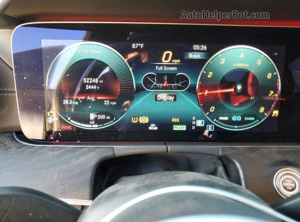 W1K2J5JB6MA082714 2021 MERCEDES-BENZ CLS-CLASS Gray Սարքավորումների վահանակի տեսք