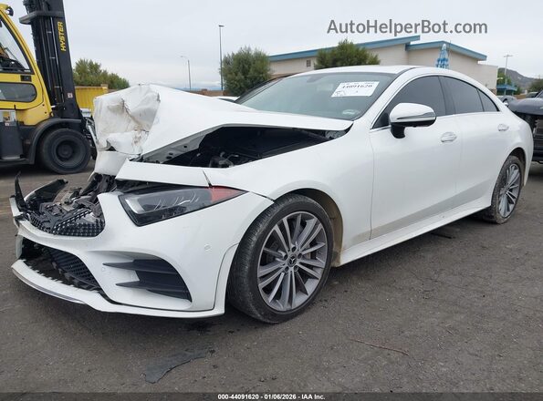 W1K2J5JB8LA055190 2020 MERCEDES-BENZ CLS-CLASS White Առջևի ձախ երեք քառորդ տեսարան