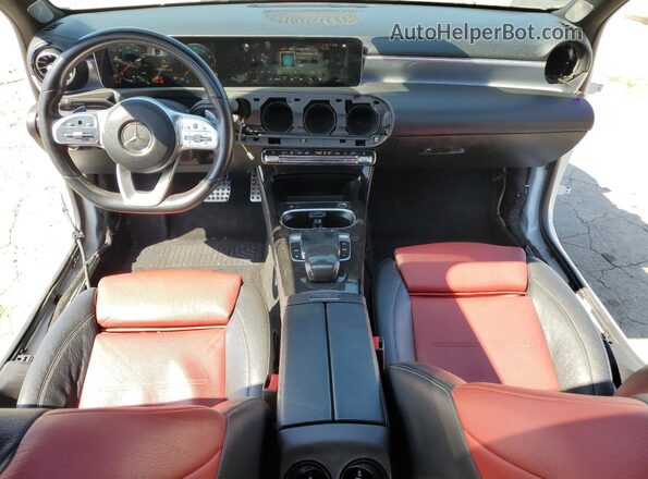 W1K3G4EB0LW046526 2020 MERCEDES-BENZ A White Առջևի վահանակի տեսք