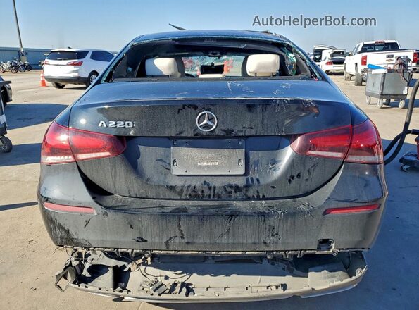 W1K3G4EB0MJ258132 2021 MERCEDES-BENZ A Черный Вид сзади