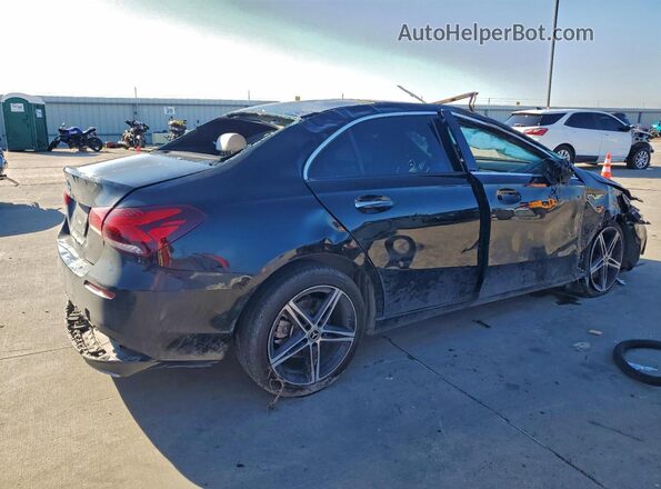 W1K3G4EB0MJ258132 2021 MERCEDES-BENZ A Черный Задняя правая четверть