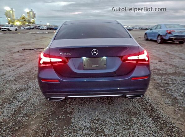 W1K3G4EB0MJ270541 2021 MERCEDES-BENZ A Blue Vista trasera
