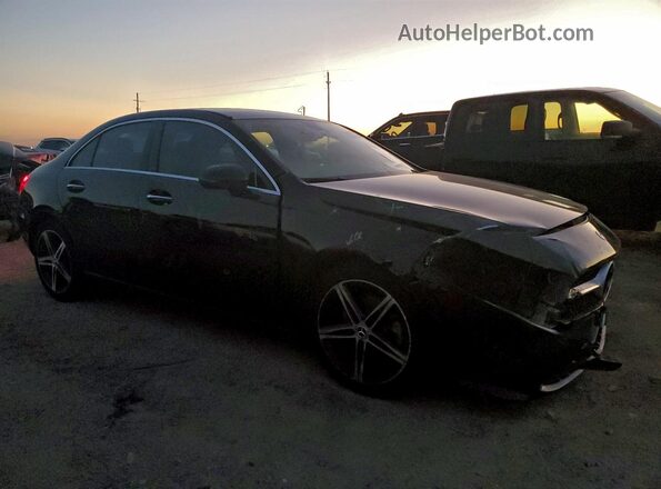 W1K3G4EB0MJ317423 2021 MERCEDES-BENZ A Black Front right