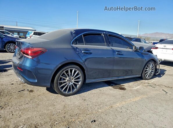 W1K3G4EB1MJ283881 2021 MERCEDES-BENZ A Blue Tył prawy