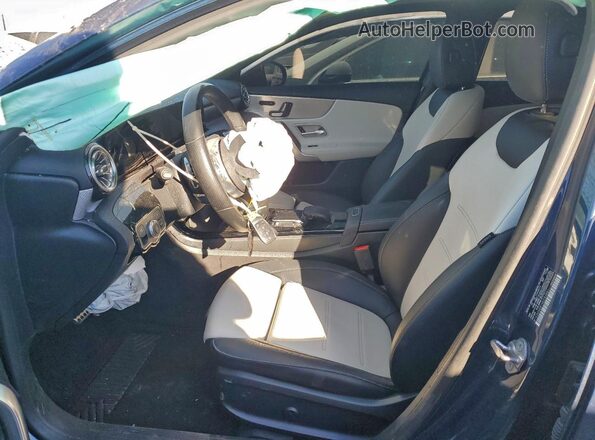 W1K3G4EB1MJ283881 2021 MERCEDES-BENZ A Blue Widok wnętrza z przodu
