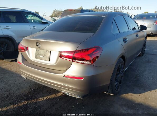 W1K3G4EB1NJ337861 2022 MERCEDES-BENZ A 220 Gray Tył prawy