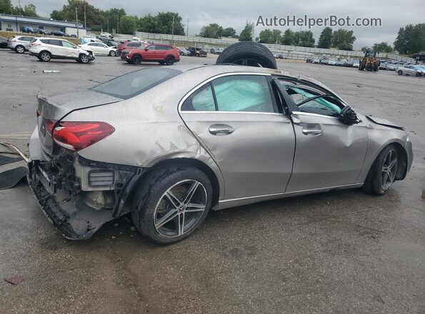 W1K3G4EB2MJ264434 2021 MERCEDES-BENZ A Серый Задняя правая четверть