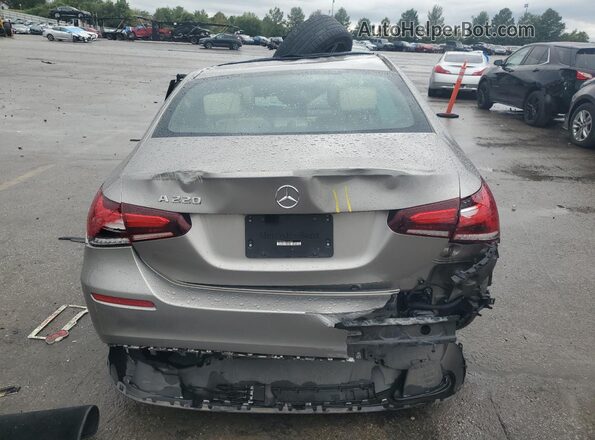 W1K3G4EB2MJ264434 2021 MERCEDES-BENZ A Серый Вид сзади