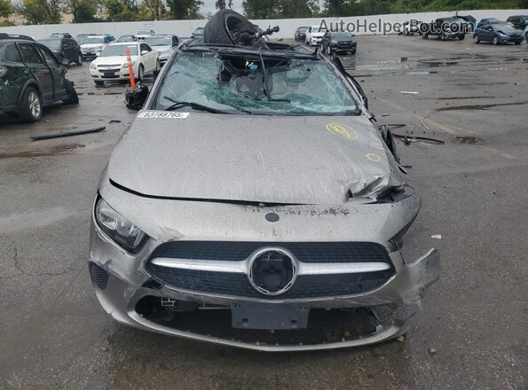 W1K3G4EB2MJ264434 2021 MERCEDES-BENZ A Серый Вид спереди