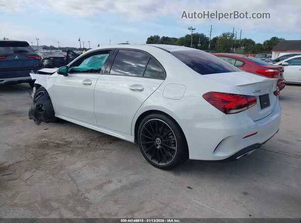 W1K3G4EB2MJ286059 2021 MERCEDES-BENZ A 220 Белый Задняя левая четверть