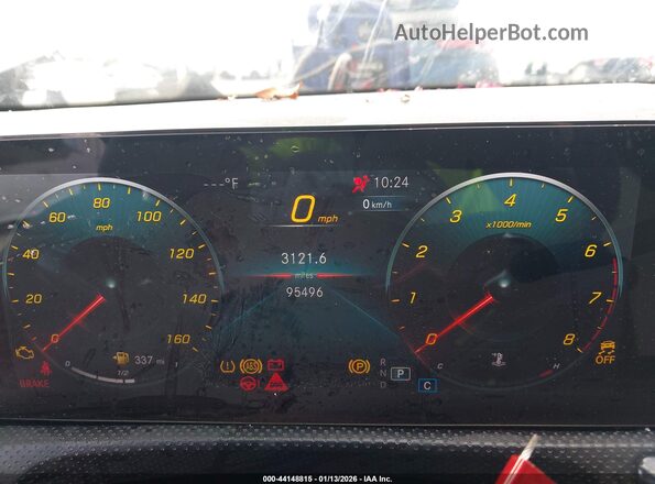 W1K3G4EB2MJ286059 2021 MERCEDES-BENZ A 220 Белый Вид задних сидений