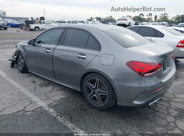 W1K3G4EB3LW047573 2020 MERCEDES-BENZ A 220 Gray Trasero izquierdo