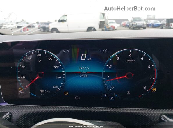 W1K3G4EB3LW047573 2020 MERCEDES-BENZ A 220 Gray Vista de los asientos traseros