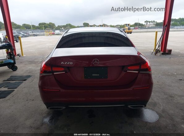 W1K3G4EB3MJ277158 2021 MERCEDES-BENZ A 220 Red 