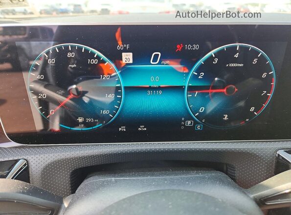 W1K3G4EB4LW047212 2020 MERCEDES-BENZ A Gray 