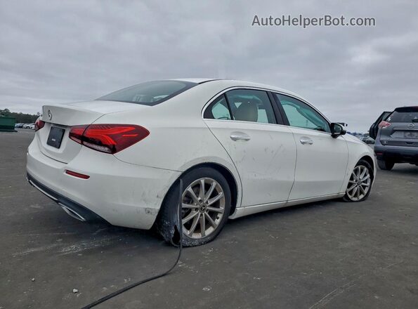 W1K3G4EB4MJ275256 2021 MERCEDES-BENZ A White 