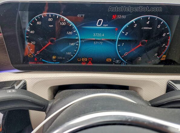 W1K3G4EB4MJ275256 2021 MERCEDES-BENZ A White 