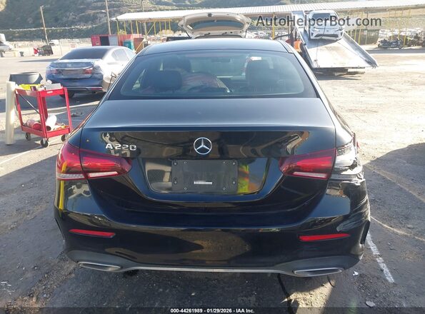 W1K3G4EB4NJ338762 2022 MERCEDES-BENZ A 220 Black 