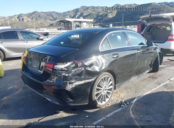 W1K3G4EB4NJ338762 2022 MERCEDES-BENZ A 220 Black Rear right