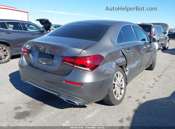 W1K3G4EB5LW044996 2020 MERCEDES-BENZ A 220 Gray Задня права чверть