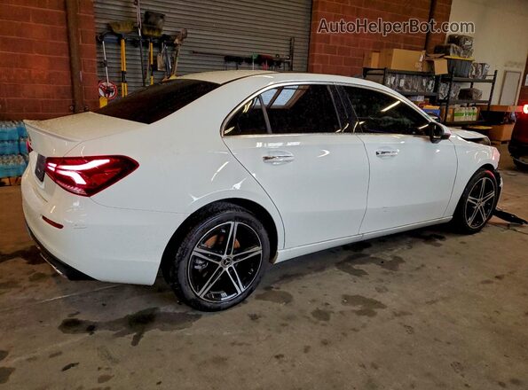W1K3G4EB5NJ360334 2022 MERCEDES-BENZ A White უკანა მარჯვენა