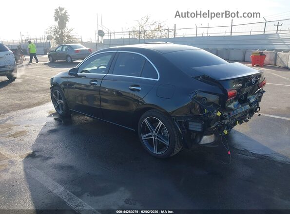 W1K3G4EB5NJ374072 2022 MERCEDES-BENZ A 220 Black Tył lewy