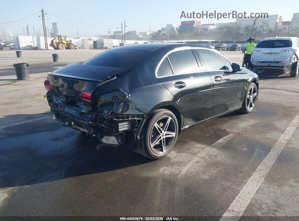 W1K3G4EB5NJ374072 2022 MERCEDES-BENZ A 220 Black Tył prawy