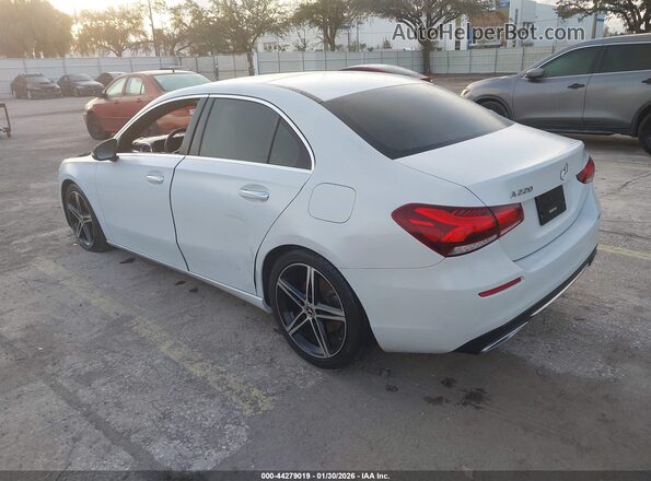 W1K3G4EB6LJ221861 2020 MERCEDES-BENZ A 220 White Հետևի ձախ