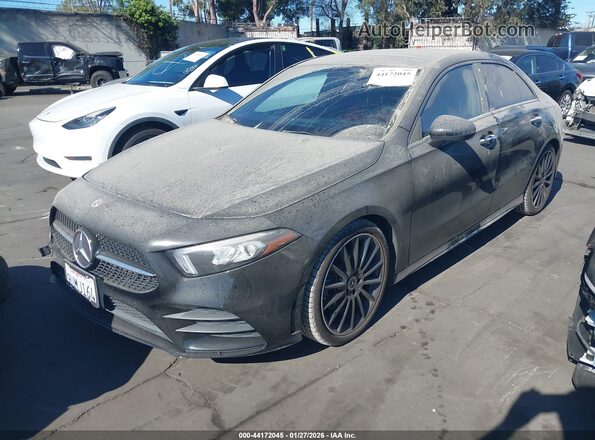 W1K3G4EB7NJ361890 2022 MERCEDES-BENZ A 220 Black წინა მარცხენა ხედი სამი მეოთხედიდან
