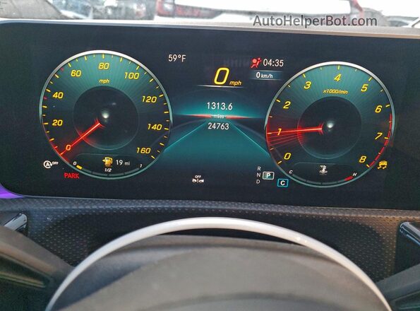 W1K3G4EB9LW046394 2020 MERCEDES-BENZ A Красный 