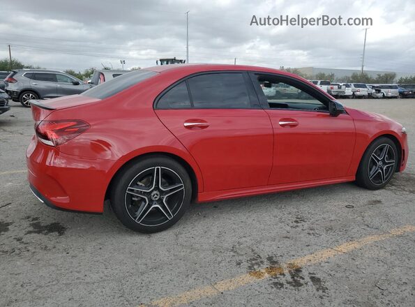 W1K3G4EB9LW046394 2020 MERCEDES-BENZ A Красный 