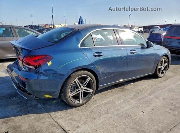 W1K3G4EB9NJ338286 2022 MERCEDES-BENZ A Teal Trasero derecho