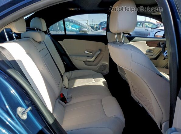 W1K3G4EB9NJ338286 2022 MERCEDES-BENZ A Teal Vista de los asientos traseros