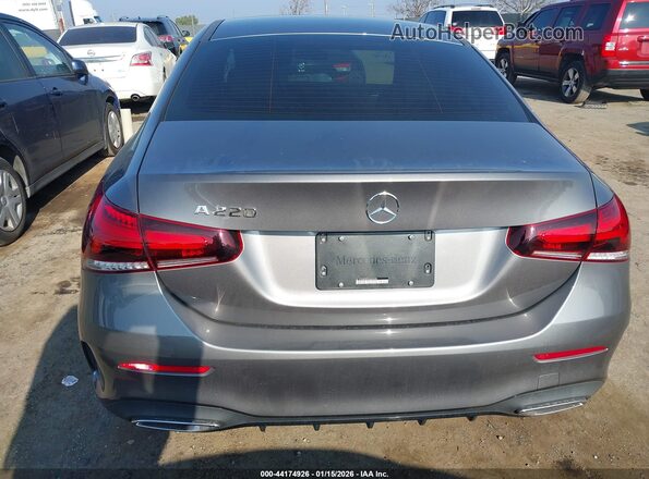 W1K3G4EB9NJ340328 2022 MERCEDES-BENZ A 220 Gray 