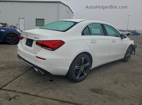 W1K3G4FB2MJ283452 2021 MERCEDES-BENZ A White Rear right