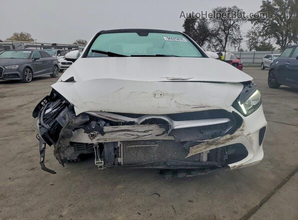 W1K3G4FB2MJ283452 2021 MERCEDES-BENZ A White Front view