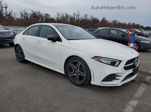 W1K3G4FB7LJ212939 2020 MERCEDES-BENZ A White წინა მარჯვენა