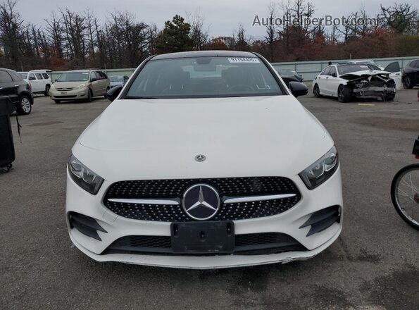 W1K3G4FB7LJ212939 2020 MERCEDES-BENZ A White წინა ხედი
