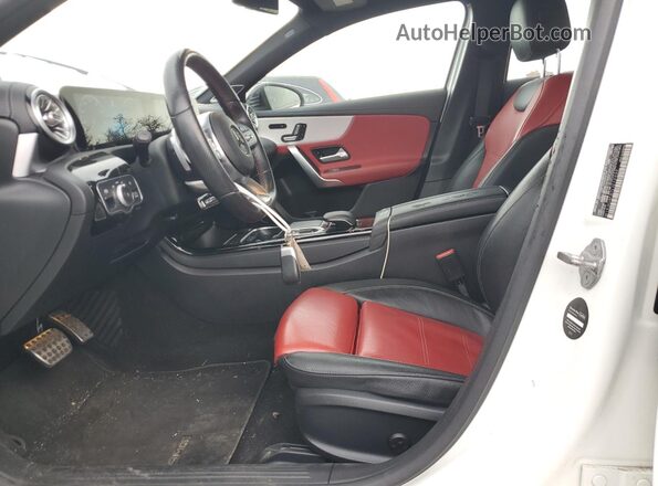 W1K3G4FB7LJ212939 2020 MERCEDES-BENZ A White წინა სალონის ხედი
