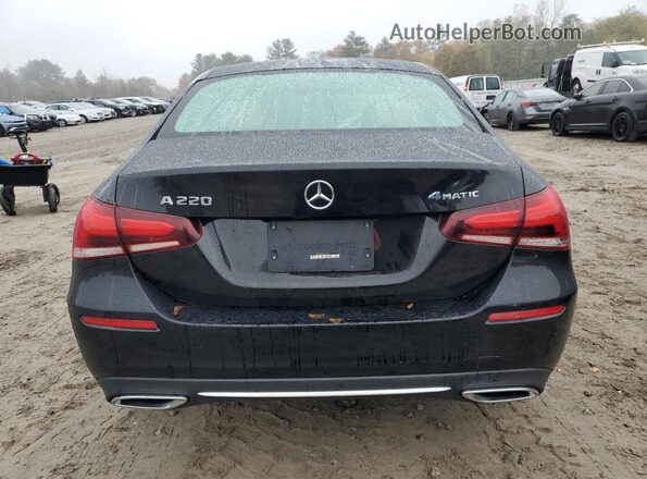 W1K3G4FB7MJ299033 2021 MERCEDES-BENZ A Black Հետևի տեսք